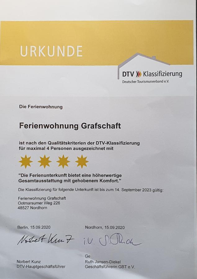Fewo Grafschaft Nordhorn Exterior foto